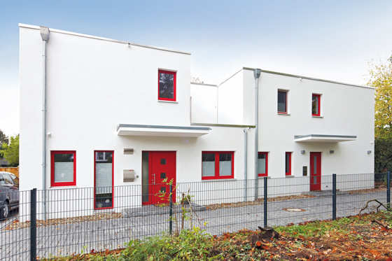 Doppelhaus 140 qm Grundriss schlüsselfertig massiv bauen im Raum Hannover