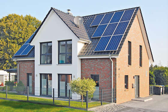 Landhaus 150 qm Grundriss massiv bauen im Raum Hannover